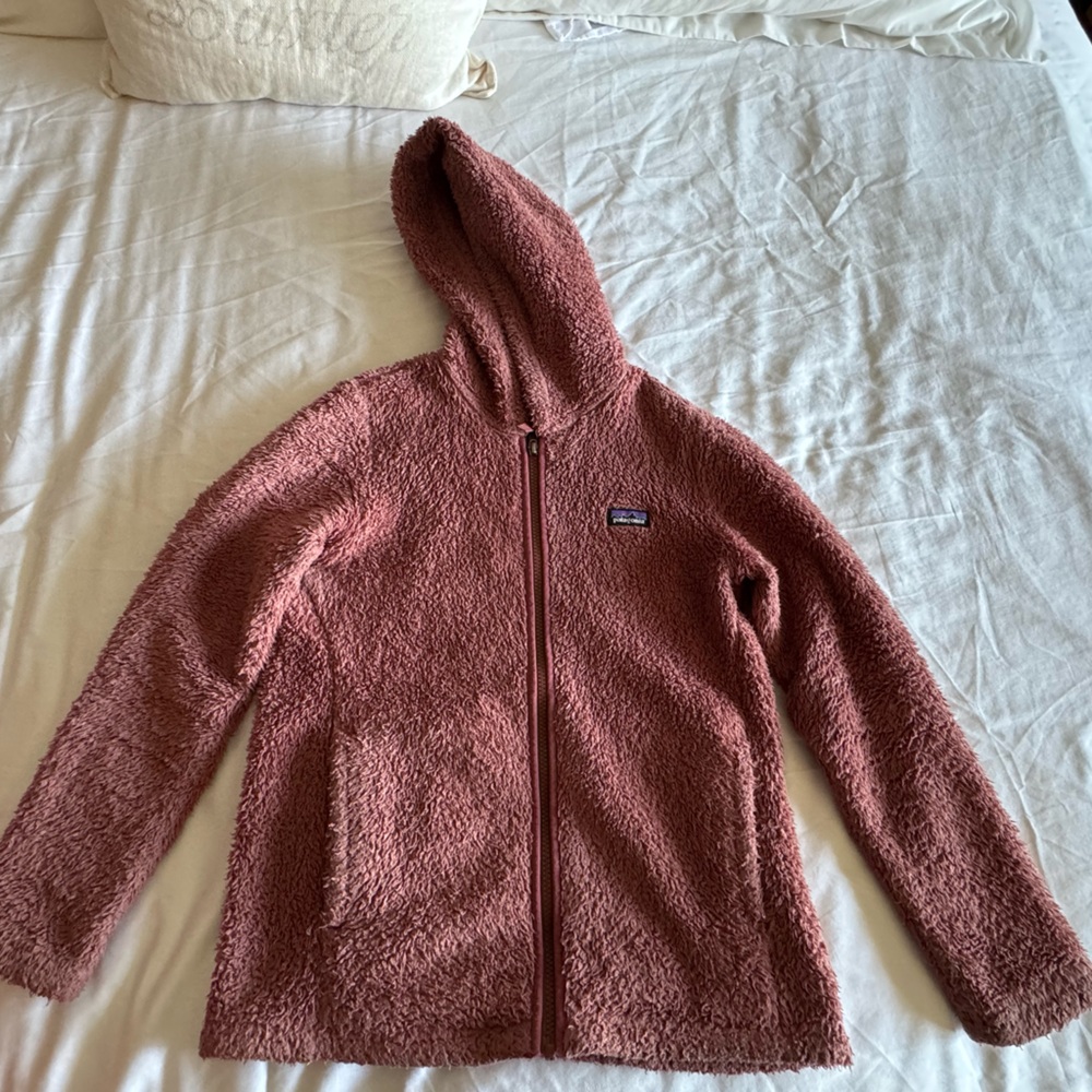 Girls Patagonia Los Gatos rosebud jacket size large